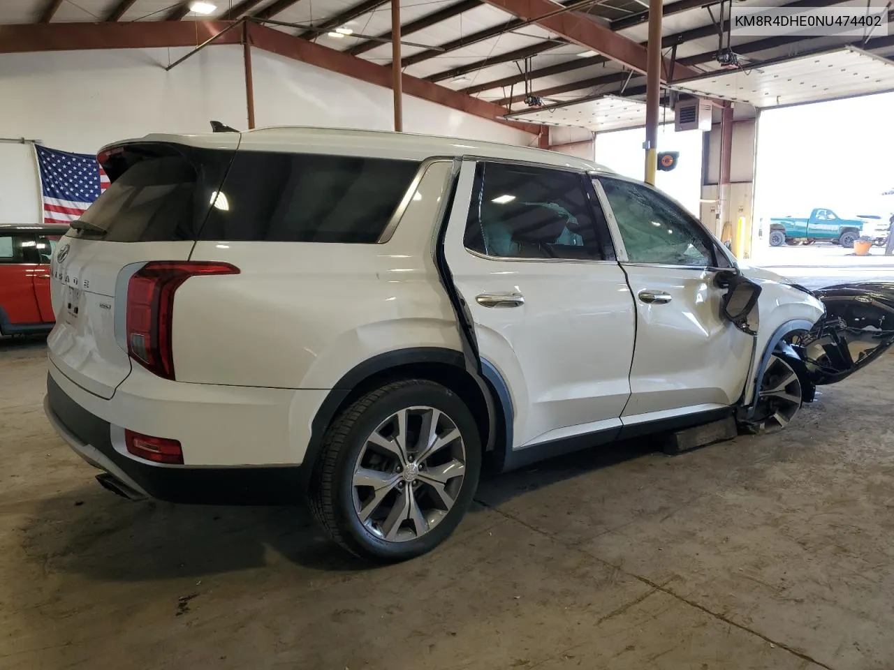 2022 Hyundai Palisade Sel VIN: KM8R4DHE0NU474402 Lot: 78431214