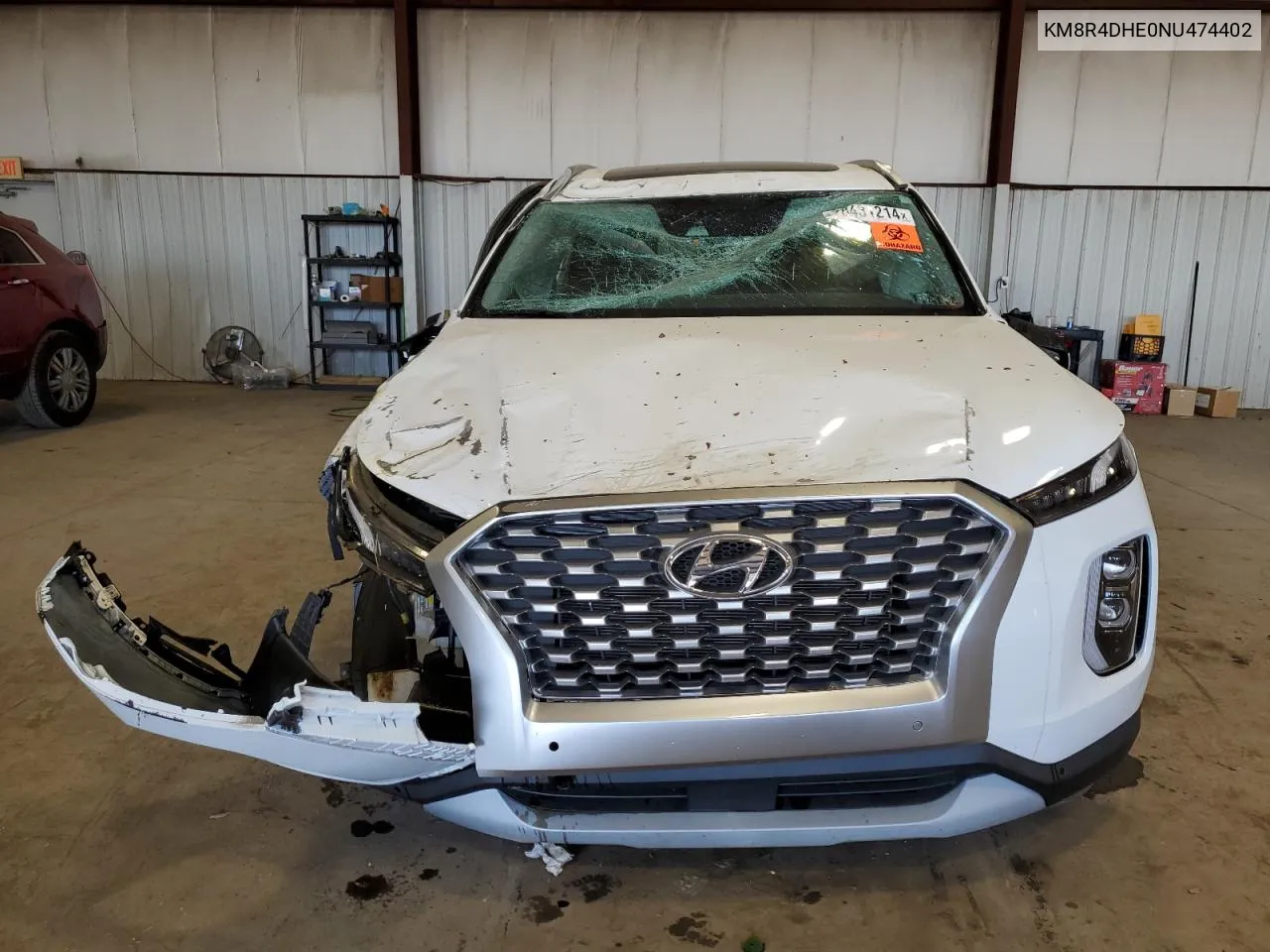 2022 Hyundai Palisade Sel VIN: KM8R4DHE0NU474402 Lot: 78431214