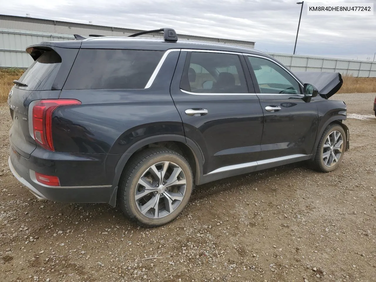 2022 Hyundai Palisade Sel VIN: KM8R4DHE8NU477242 Lot: 78475664