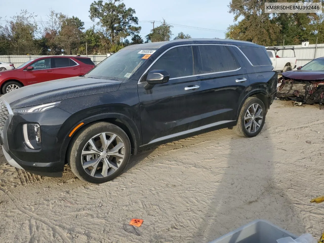 2022 Hyundai Palisade Limited VIN: KM8R5DHE8NU392446 Lot: 78500534