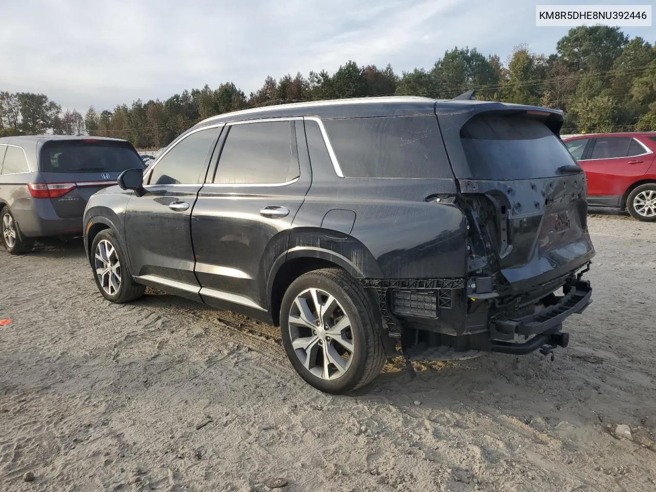 2022 Hyundai Palisade Limited VIN: KM8R5DHE8NU392446 Lot: 78500534