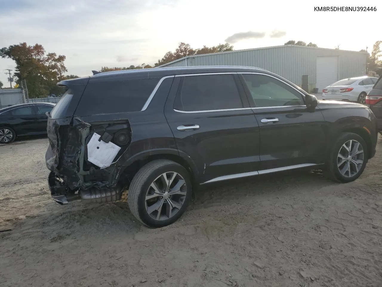 2022 Hyundai Palisade Limited VIN: KM8R5DHE8NU392446 Lot: 78500534