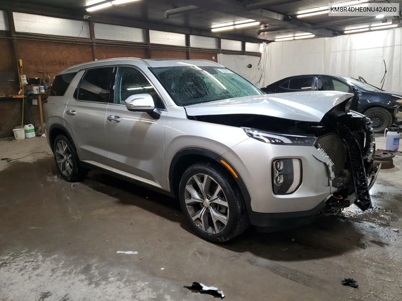 2022 Hyundai Palisade Sel VIN: KM8R4DHE0NU424020 Lot: 80064614