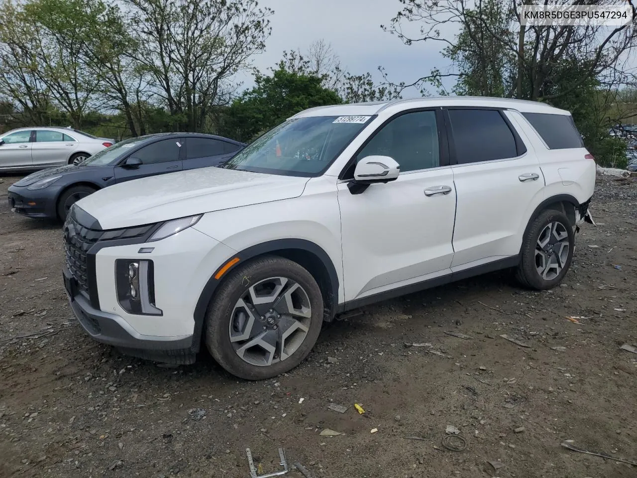 2023 Hyundai Palisade Limited VIN: KM8R5DGE3PU547294 Lot: 51299774