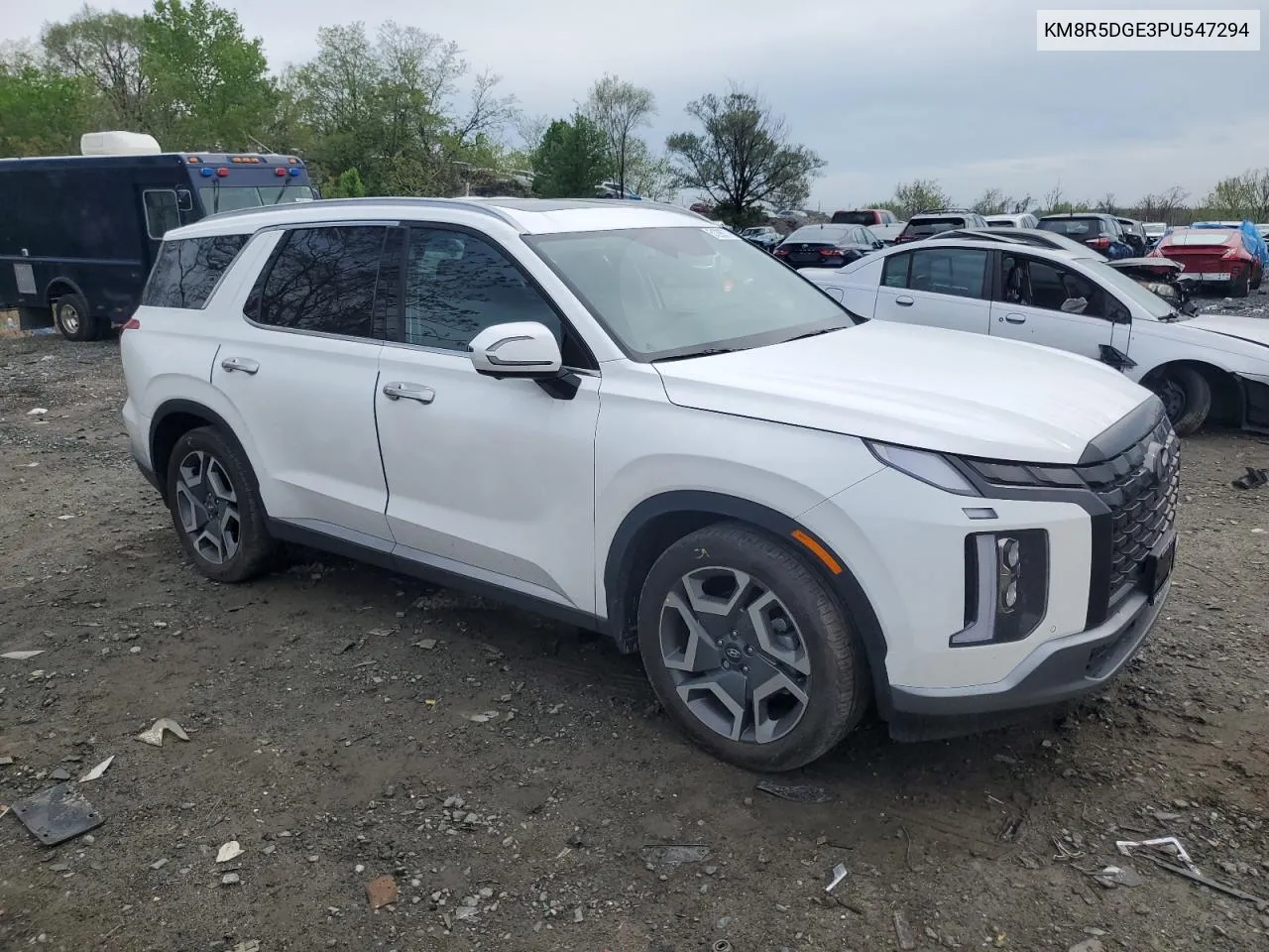 2023 Hyundai Palisade Limited VIN: KM8R5DGE3PU547294 Lot: 51299774