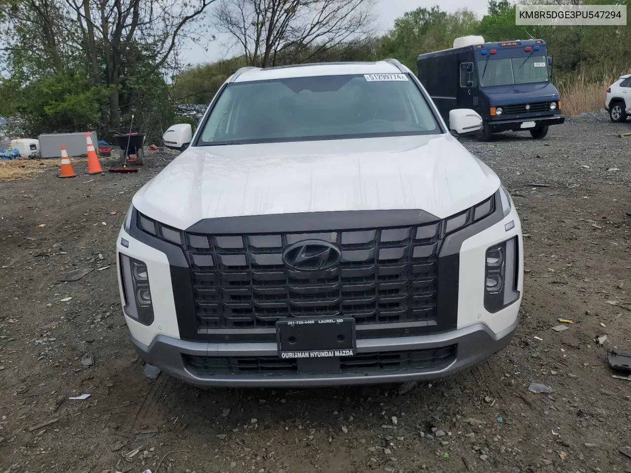 2023 Hyundai Palisade Limited VIN: KM8R5DGE3PU547294 Lot: 51299774