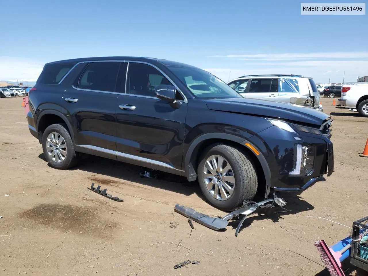 KM8R1DGE8PU551496 2023 Hyundai Palisade Se