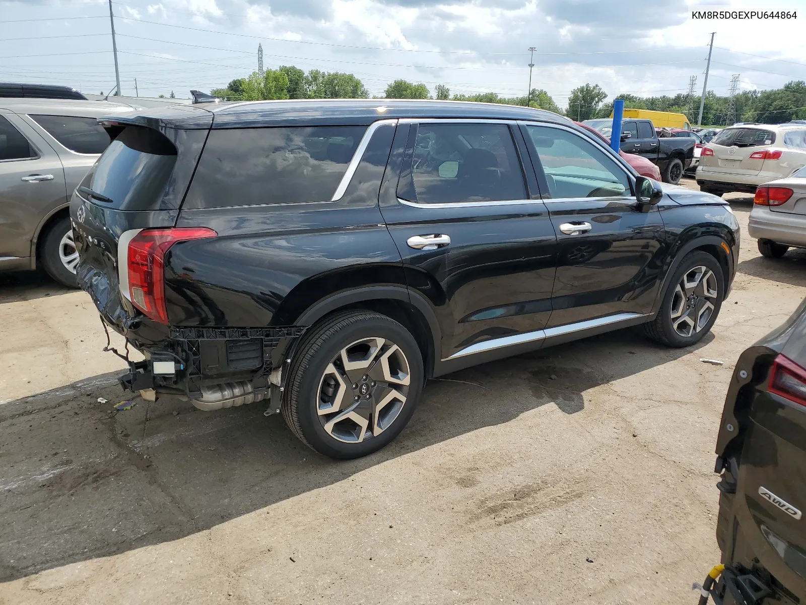 KM8R5DGEXPU644864 2023 Hyundai Palisade Limited