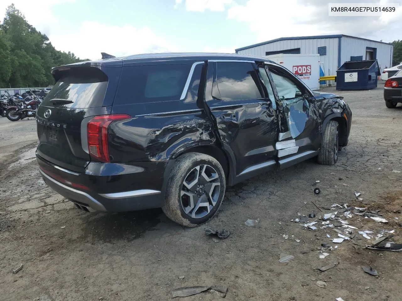 2023 Hyundai Palisade Sel Premium VIN: KM8R44GE7PU514639 Lot: 65156004