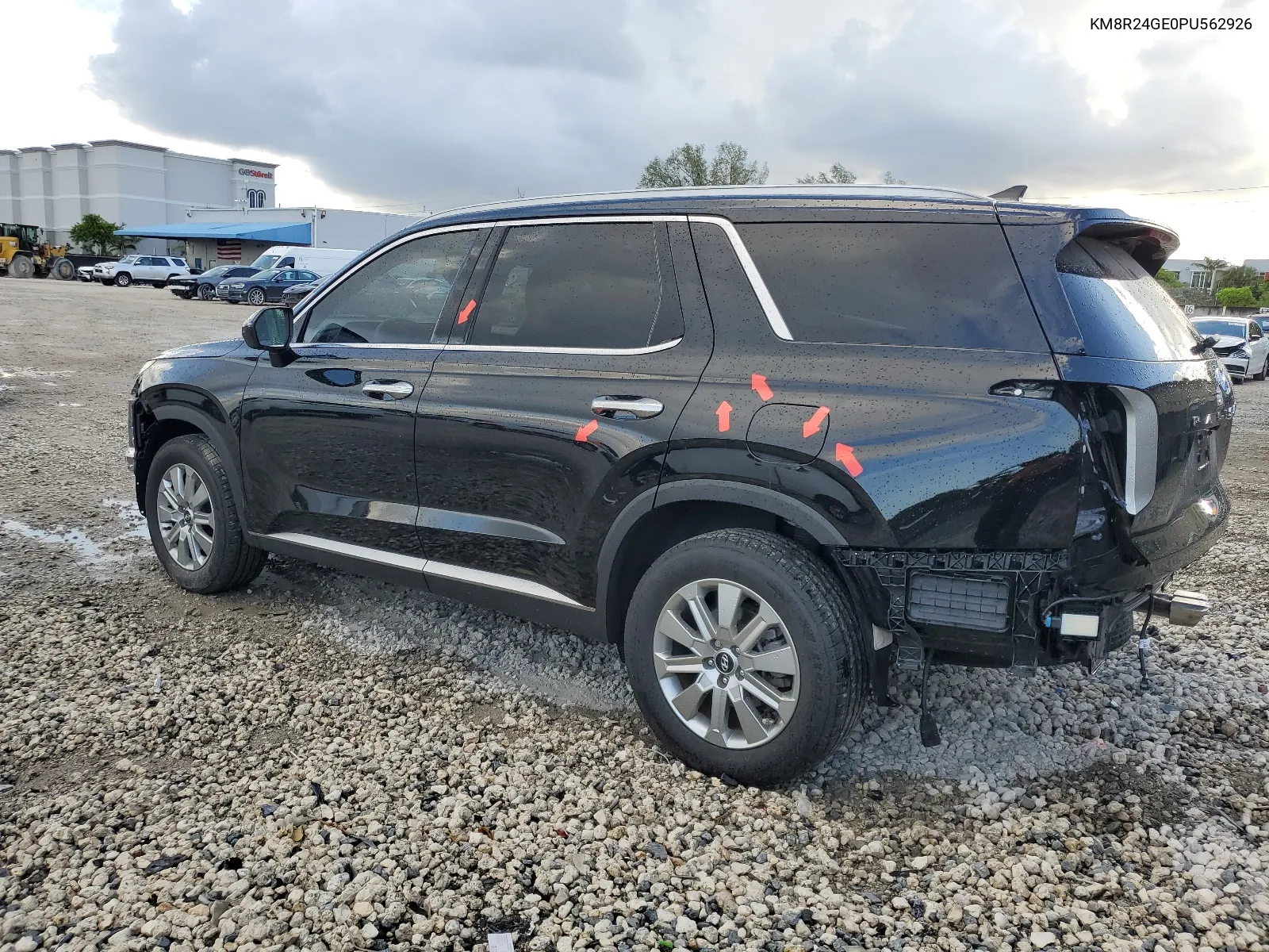 2023 Hyundai Palisade Sel VIN: KM8R24GE0PU562926 Lot: 65594634