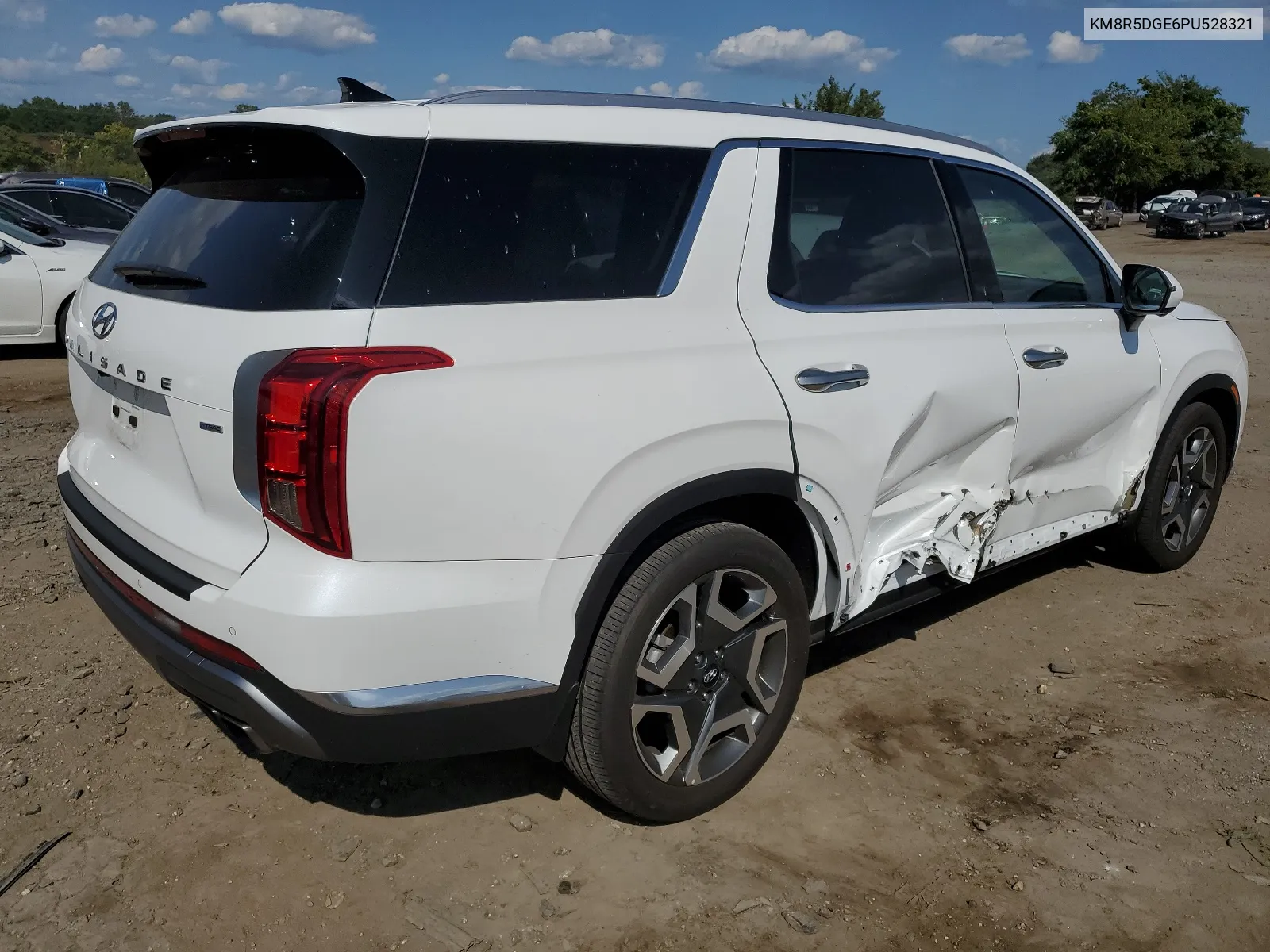 2023 Hyundai Palisade Limited VIN: KM8R5DGE6PU528321 Lot: 67070574