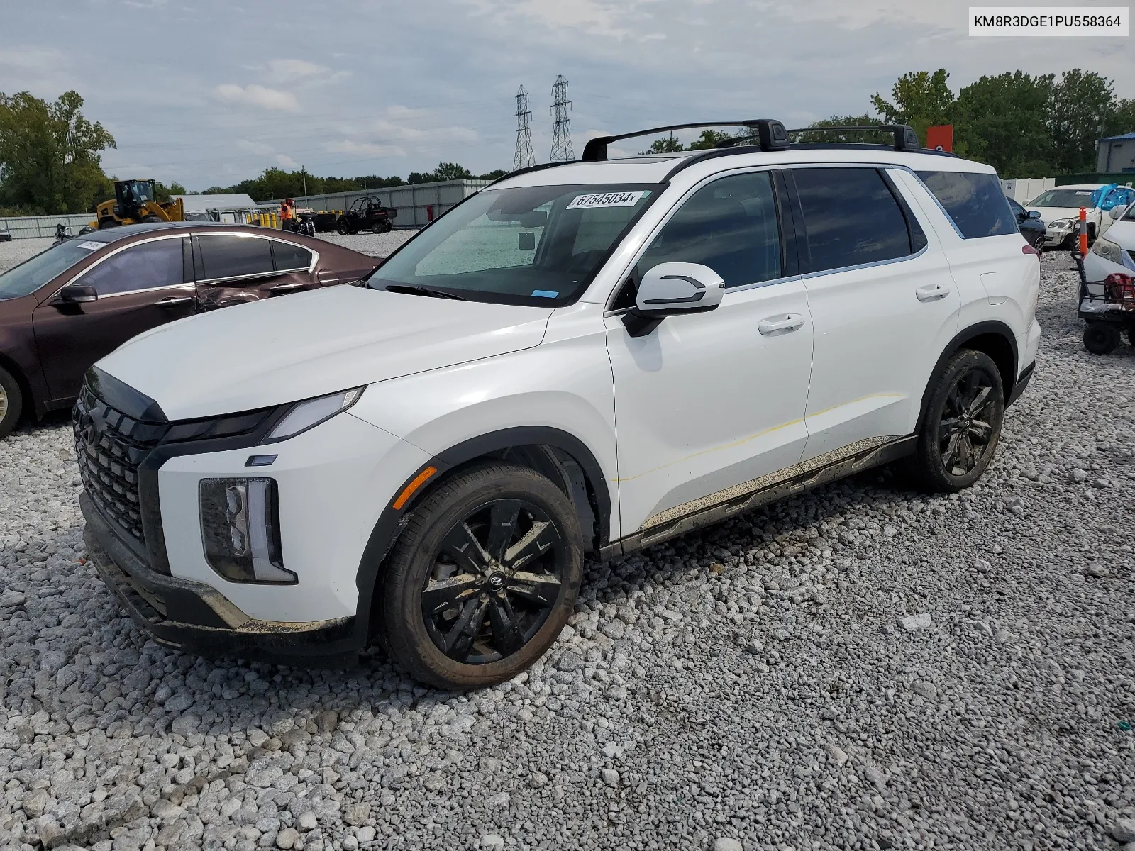 2023 Hyundai Palisade Xrt VIN: KM8R3DGE1PU558364 Lot: 67545034