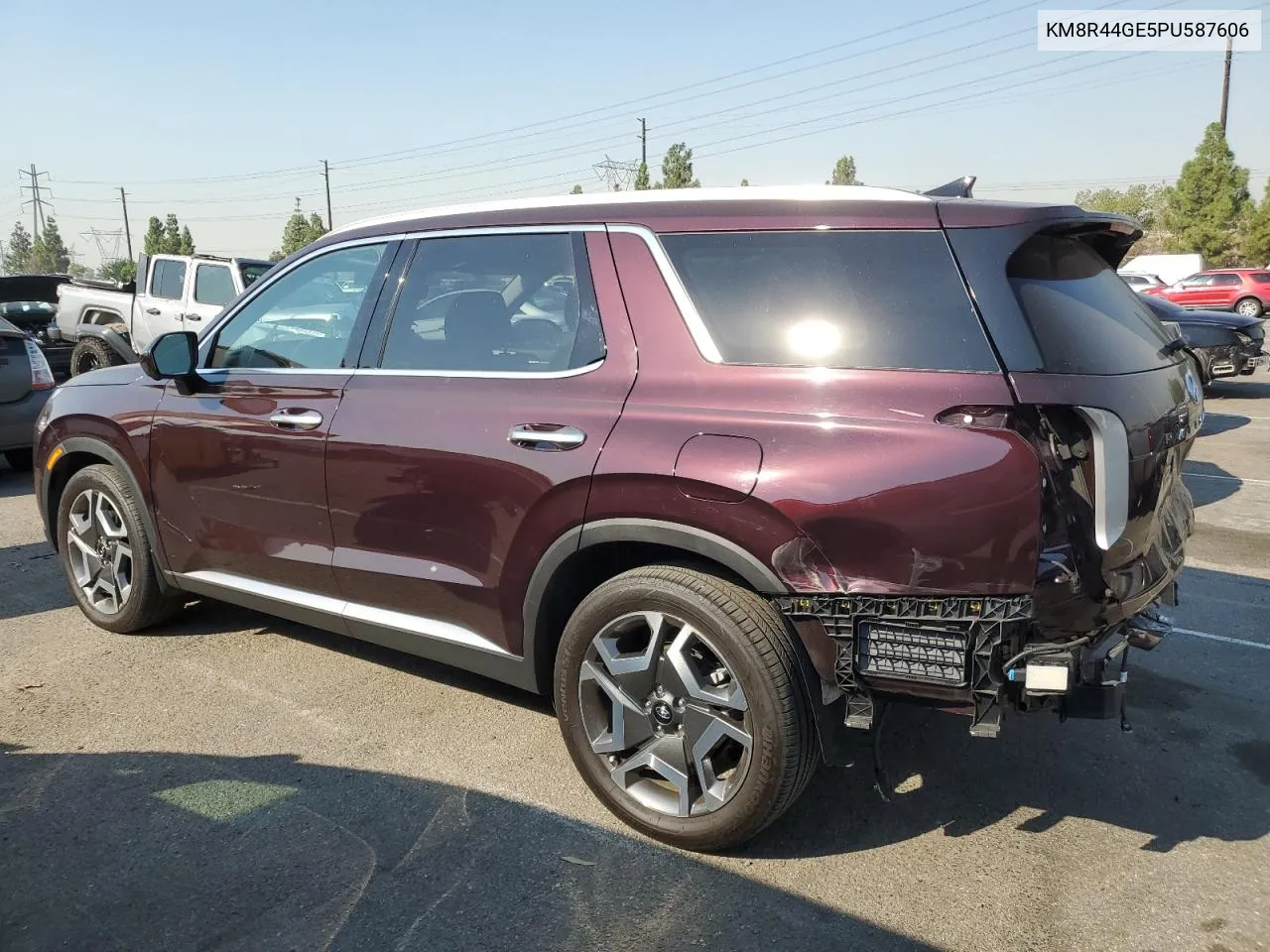 2023 Hyundai Palisade Sel Premium VIN: KM8R44GE5PU587606 Lot: 70472504