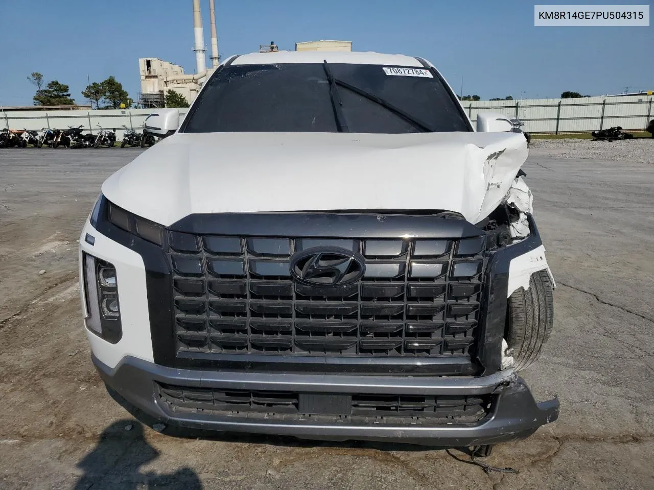 2023 Hyundai Palisade Se VIN: KM8R14GE7PU504315 Lot: 70872784