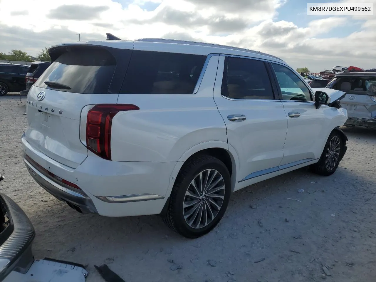 2023 Hyundai Palisade Calligraphy VIN: KM8R7DGEXPU499562 Lot: 71196034