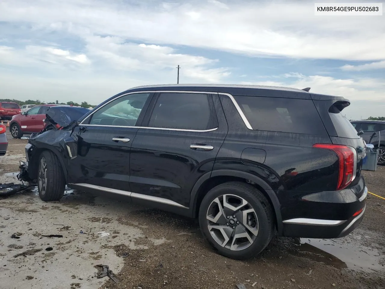 2023 Hyundai Palisade Limited VIN: KM8R54GE9PU502683 Lot: 71371064