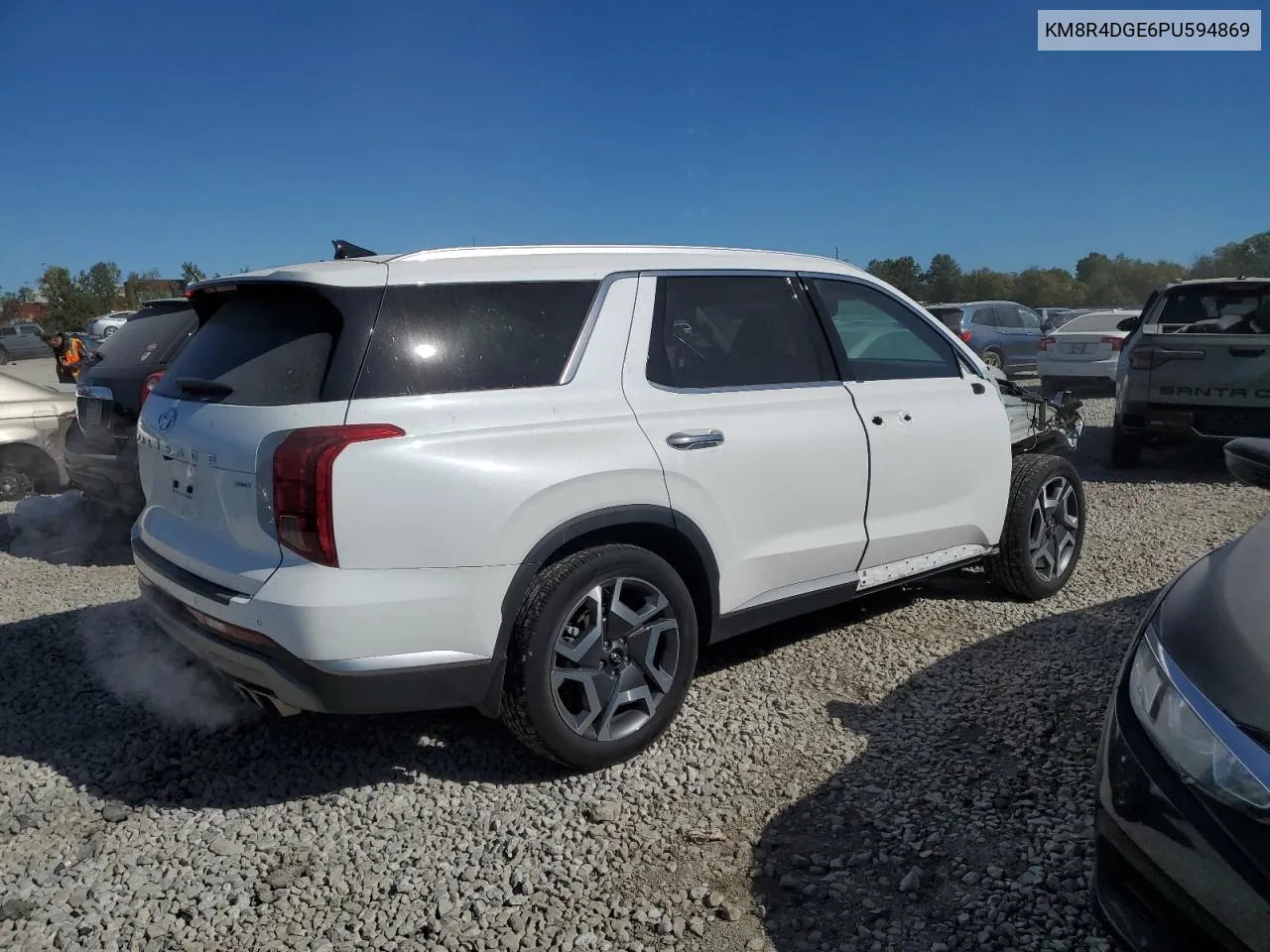 2023 Hyundai Palisade Sel Premium VIN: KM8R4DGE6PU594869 Lot: 71384174