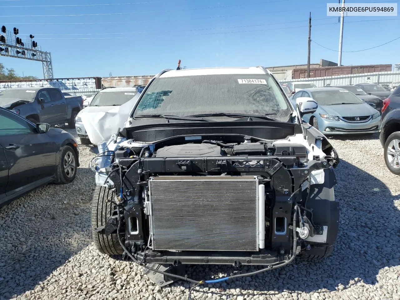 2023 Hyundai Palisade Sel Premium VIN: KM8R4DGE6PU594869 Lot: 71384174