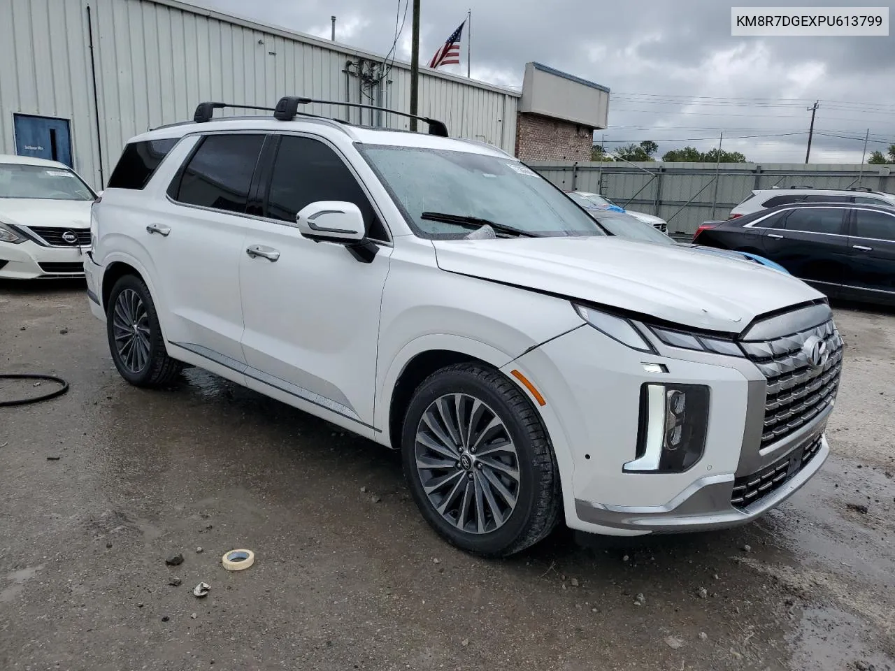 2023 Hyundai Palisade Calligraphy VIN: KM8R7DGEXPU613799 Lot: 71580664