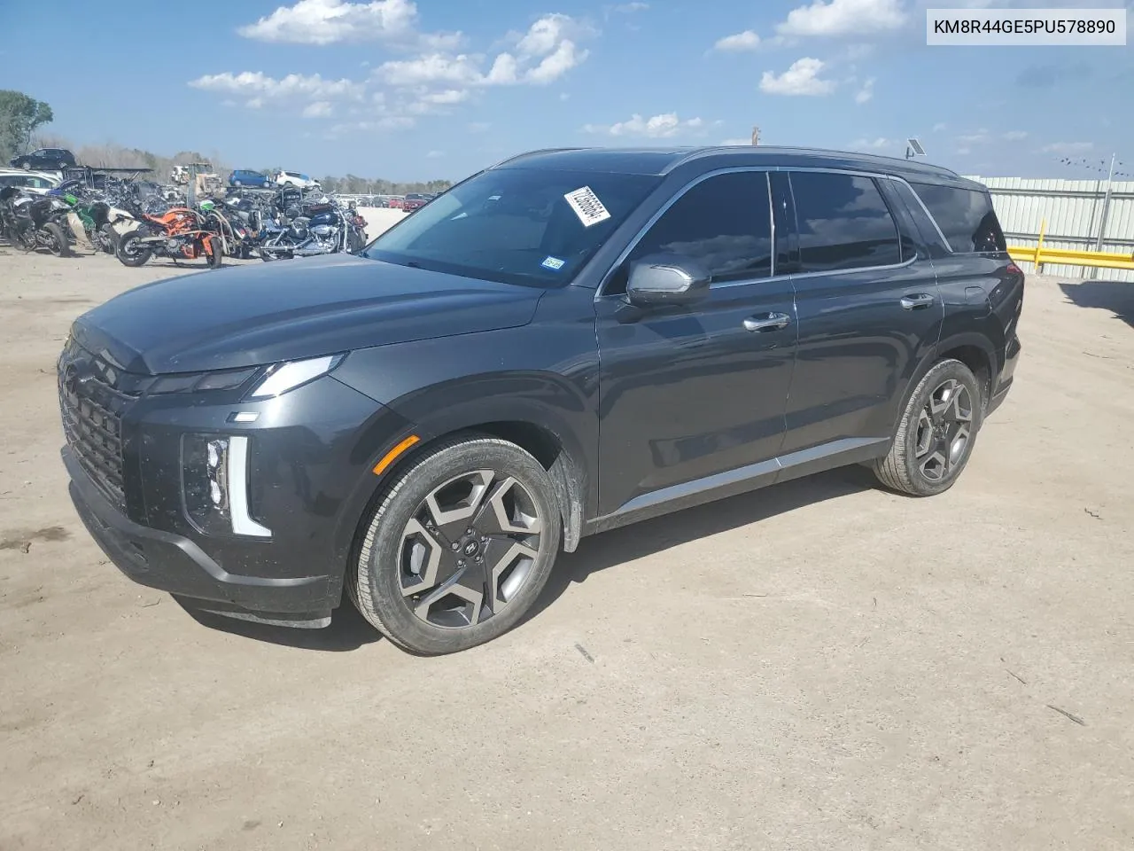 2023 Hyundai Palisade Sel Premium VIN: KM8R44GE5PU578890 Lot: 72366664