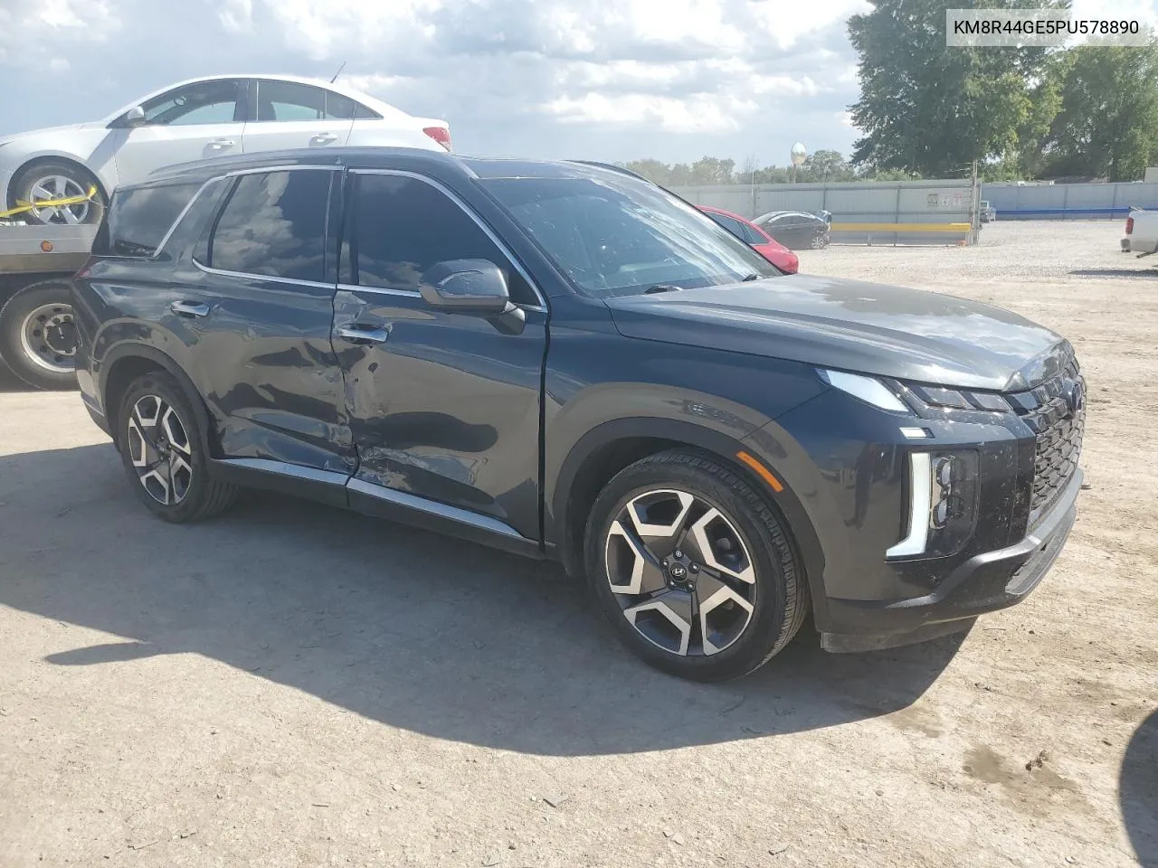 2023 Hyundai Palisade Sel Premium VIN: KM8R44GE5PU578890 Lot: 72366664