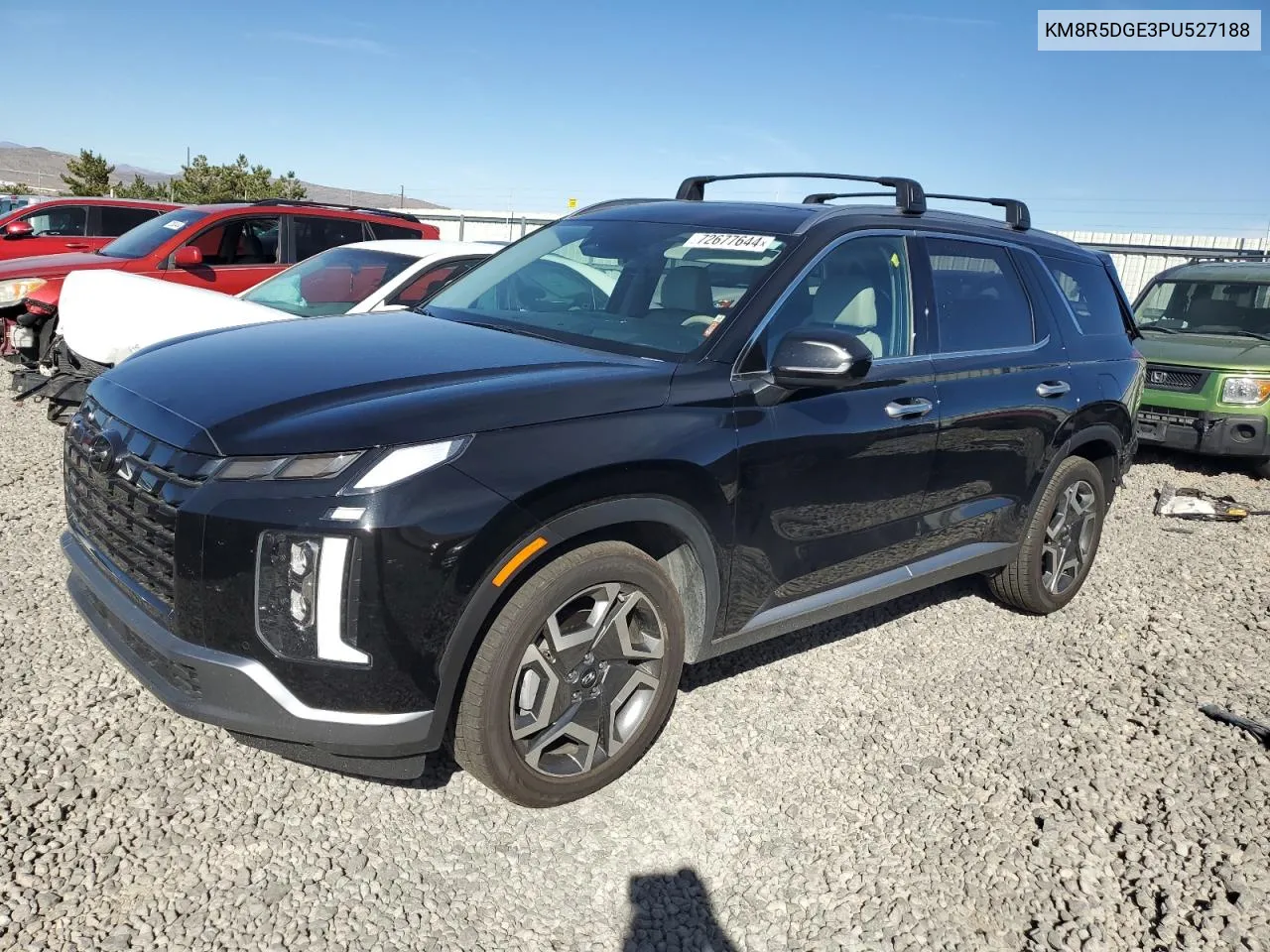 2023 Hyundai Palisade Limited VIN: KM8R5DGE3PU527188 Lot: 72677644