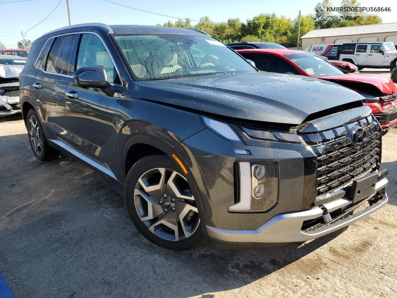 2023 Hyundai Palisade Limited VIN: KM8R5DGE3PU568646 Lot: 72691544