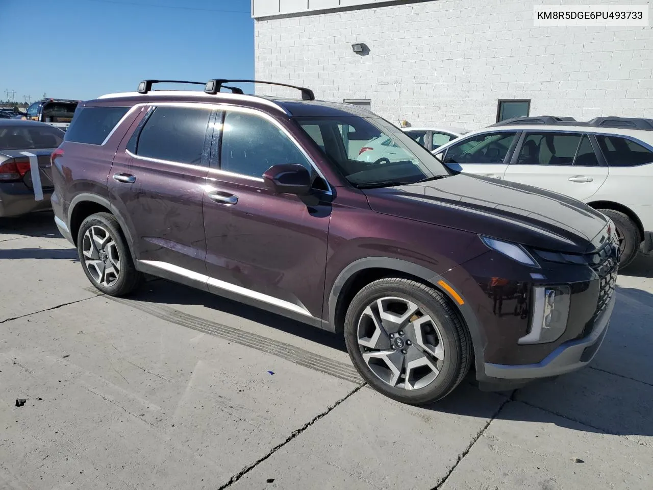 2023 Hyundai Palisade Limited VIN: KM8R5DGE6PU493733 Lot: 72917984