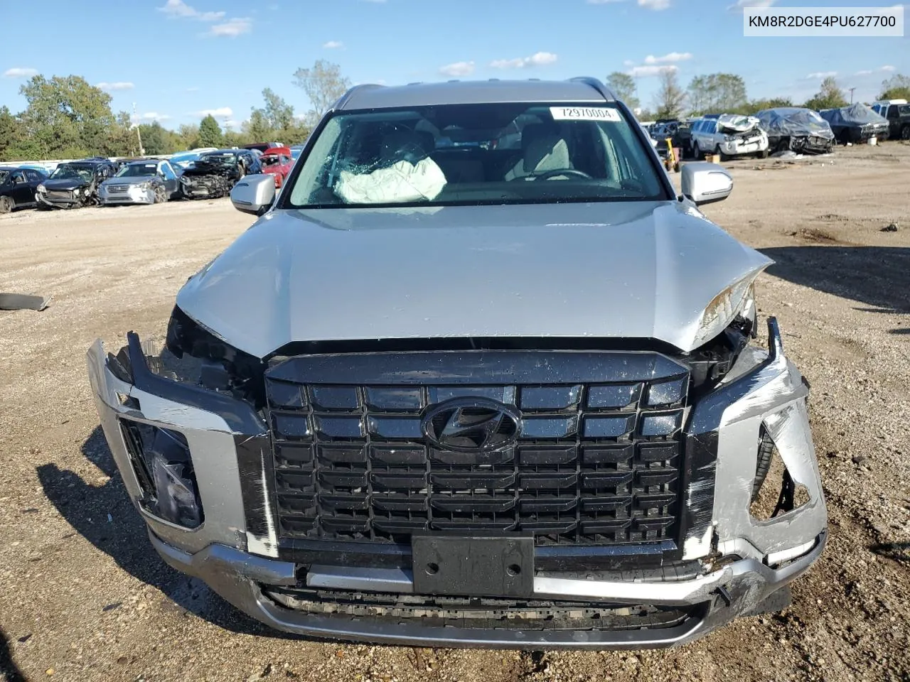 2023 Hyundai Palisade Sel VIN: KM8R2DGE4PU627700 Lot: 72970004