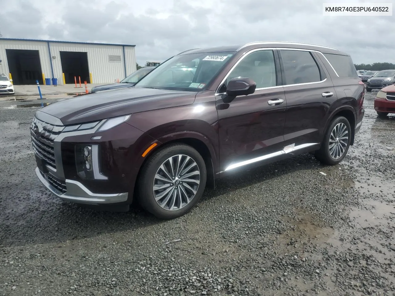 2023 Hyundai Palisade Calligraphy VIN: KM8R74GE3PU640522 Lot: 72993674