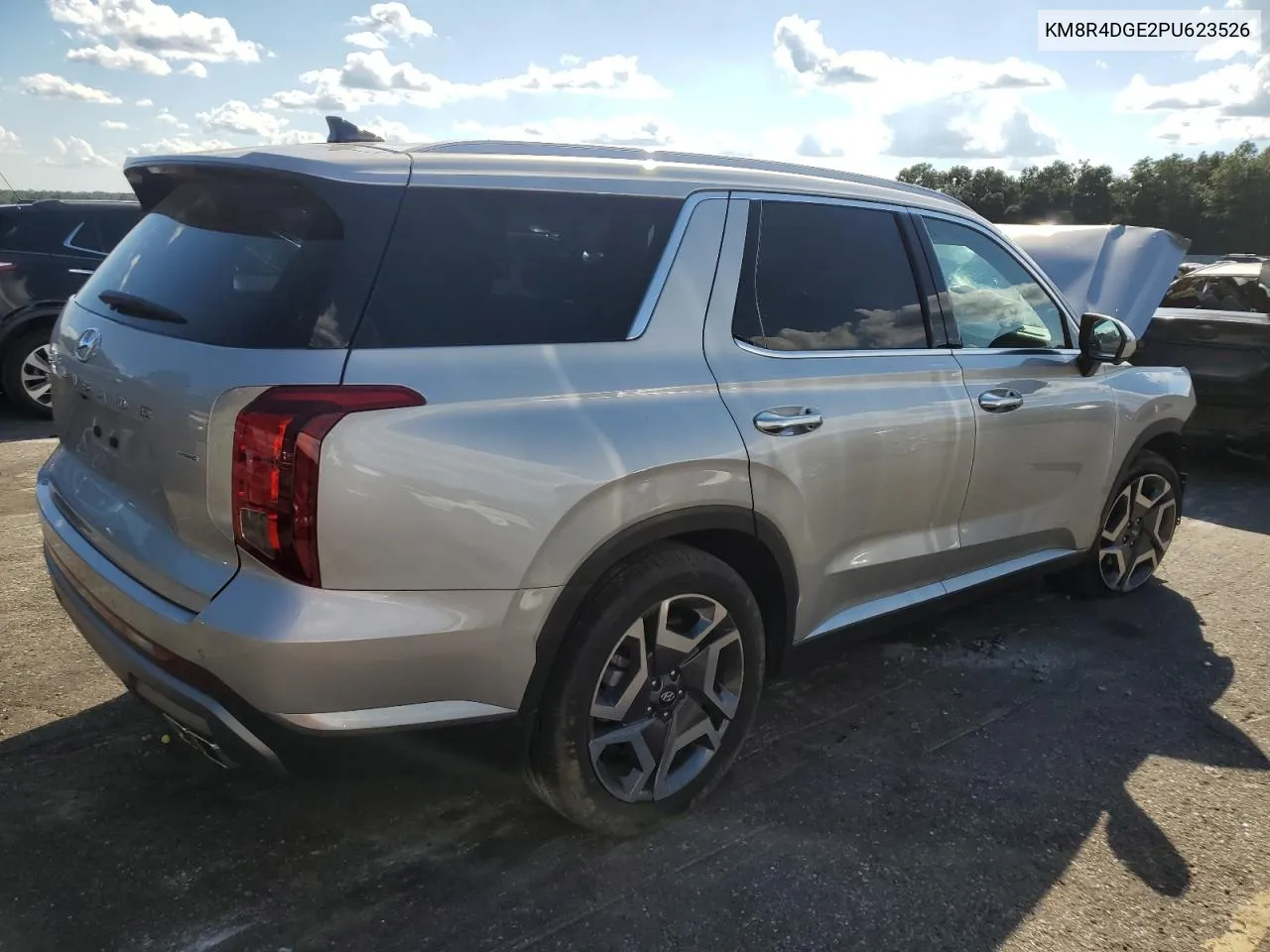 2023 Hyundai Palisade Sel Premium VIN: KM8R4DGE2PU623526 Lot: 73036544