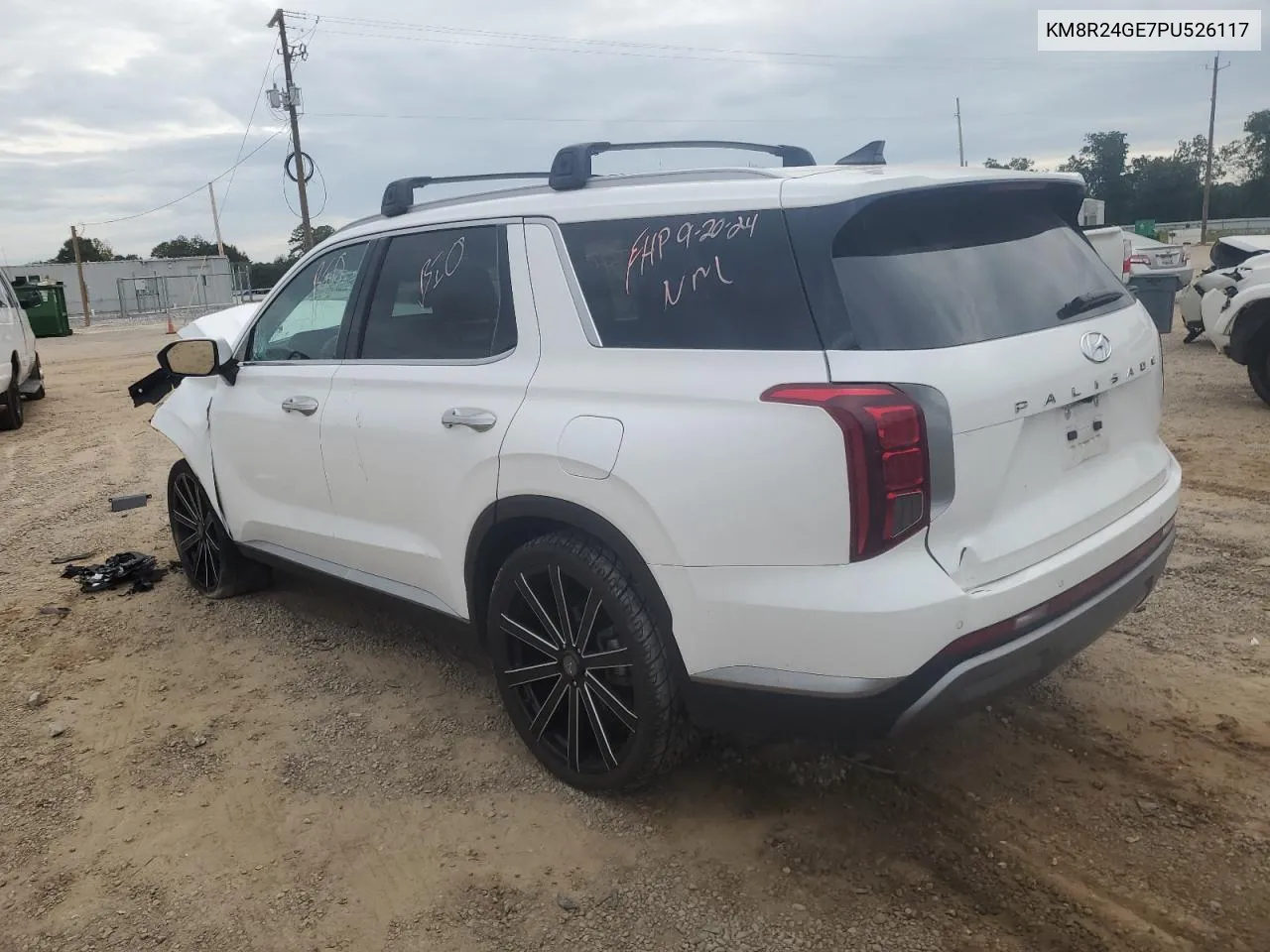 2023 Hyundai Palisade Sel VIN: KM8R24GE7PU526117 Lot: 74271804