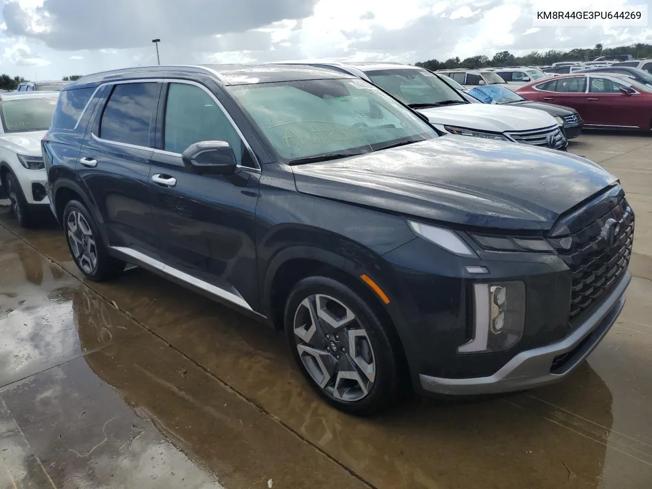 2023 Hyundai Palisade Sel Premium VIN: KM8R44GE3PU644269 Lot: 74347224