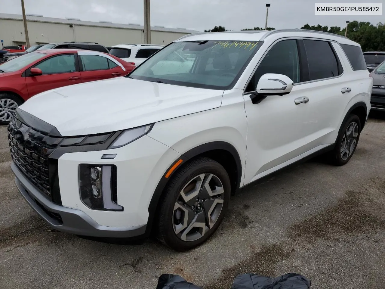 2023 Hyundai Palisade Limited VIN: KM8R5DGE4PU585472 Lot: 74614494