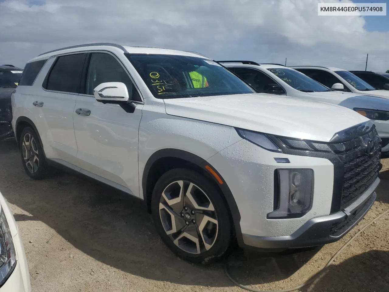 2023 Hyundai Palisade Sel Premium VIN: KM8R44GE0PU574908 Lot: 74850874