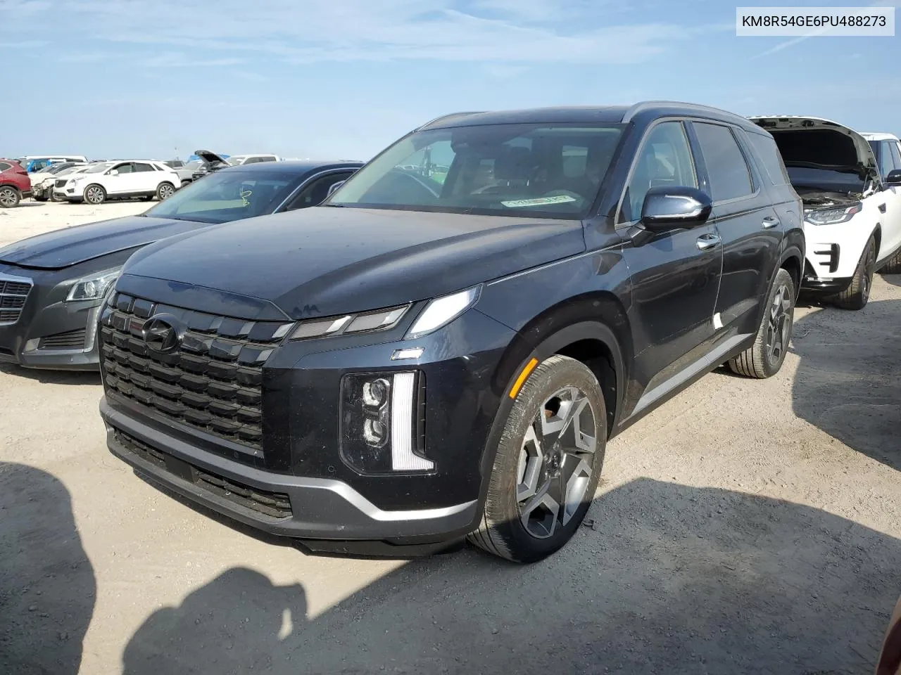 2023 Hyundai Palisade Limited VIN: KM8R54GE6PU488273 Lot: 74892074