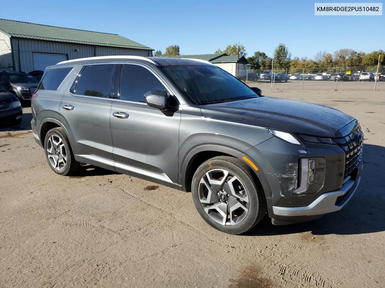 2023 Hyundai Palisade Sel Premium VIN: KM8R4DGE2PU510482 Lot: 74970274