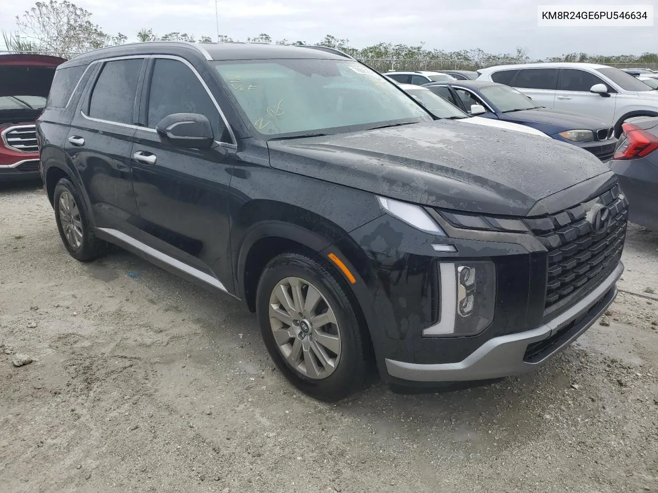 2023 Hyundai Palisade Sel VIN: KM8R24GE6PU546634 Lot: 76095234