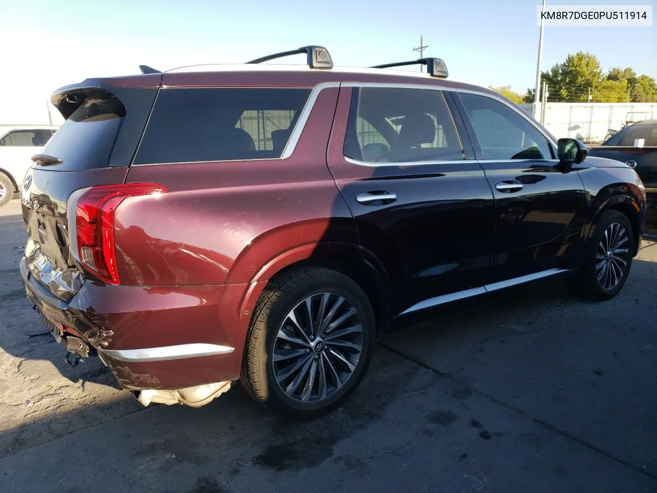 2023 Hyundai Palisade Calligraphy VIN: KM8R7DGE0PU511914 Lot: 76137594