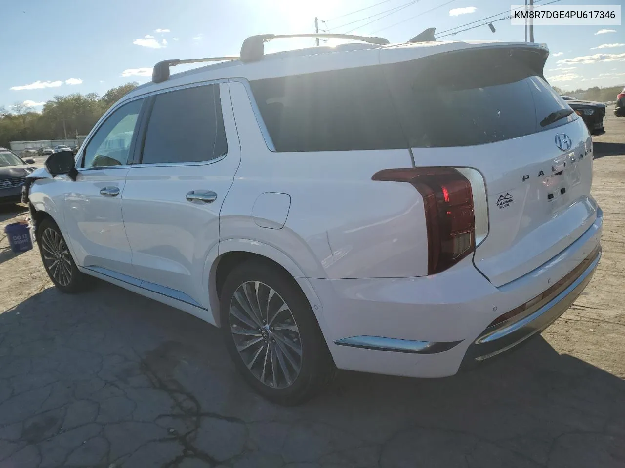 2023 Hyundai Palisade Calligraphy VIN: KM8R7DGE4PU617346 Lot: 76721464