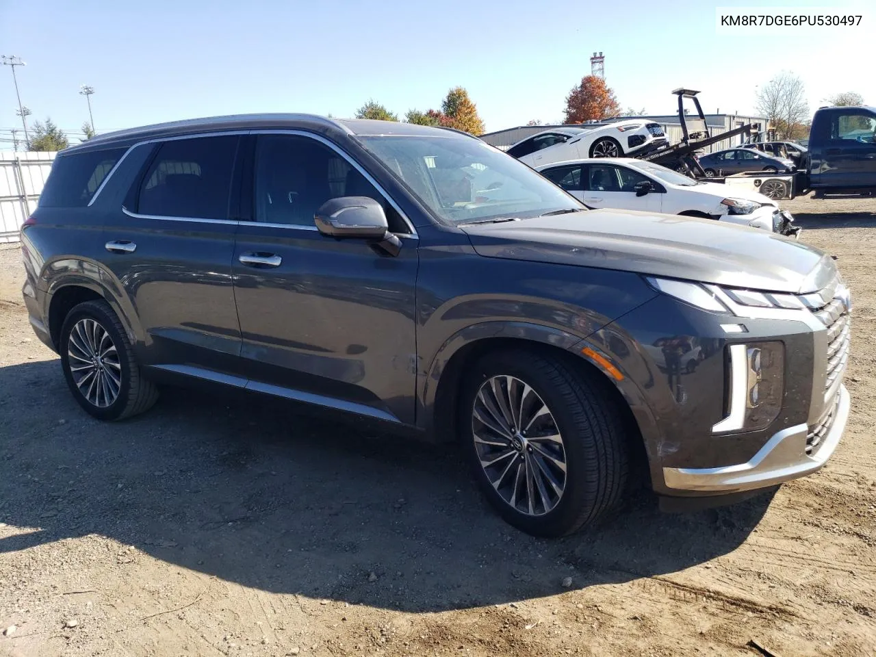 2023 Hyundai Palisade Calligraphy VIN: KM8R7DGE6PU530497 Lot: 77040464