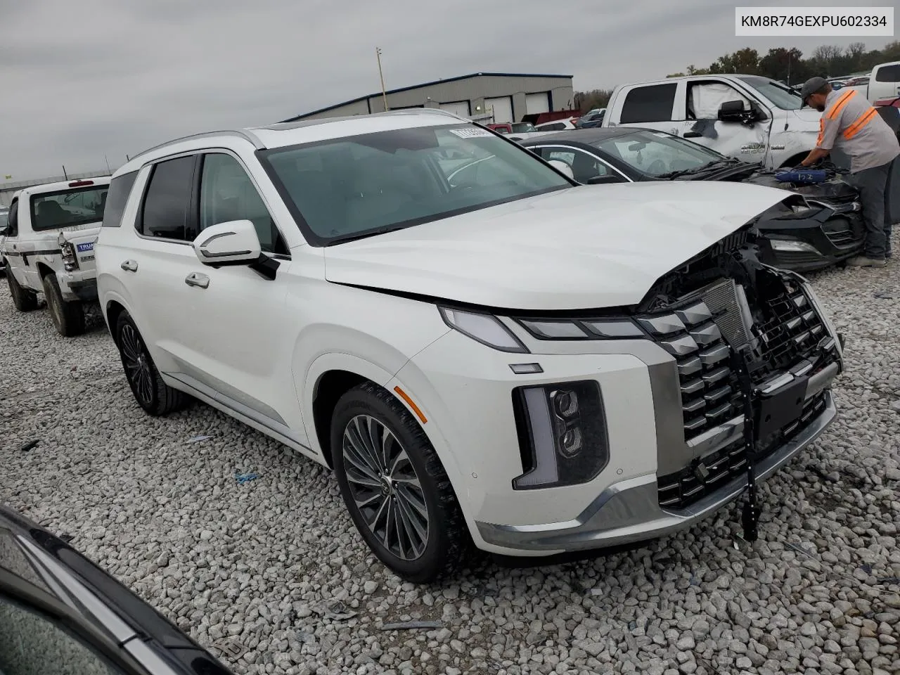 2023 Hyundai Palisade Calligraphy VIN: KM8R74GEXPU602334 Lot: 77728594