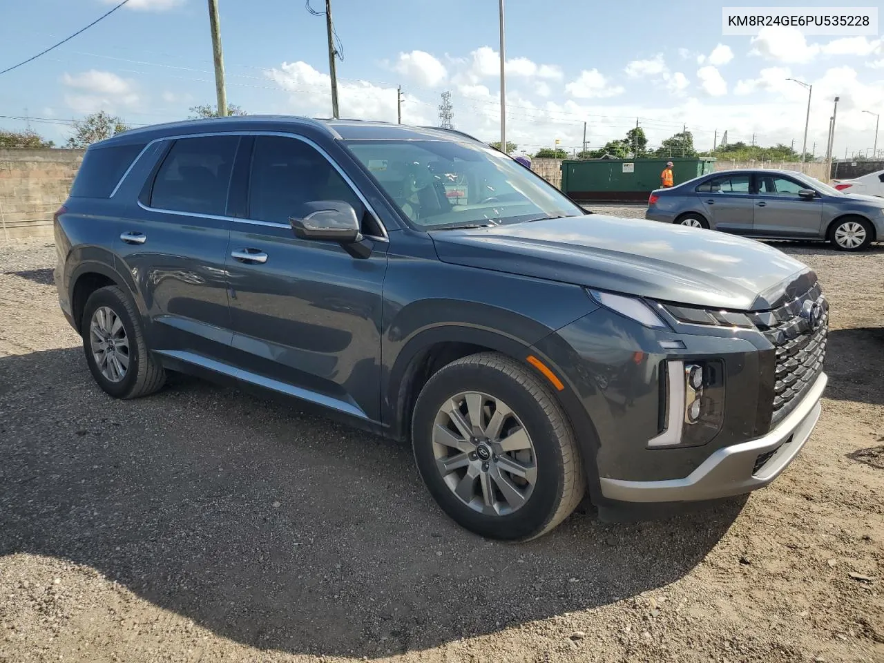 2023 Hyundai Palisade Sel VIN: KM8R24GE6PU535228 Lot: 80413304