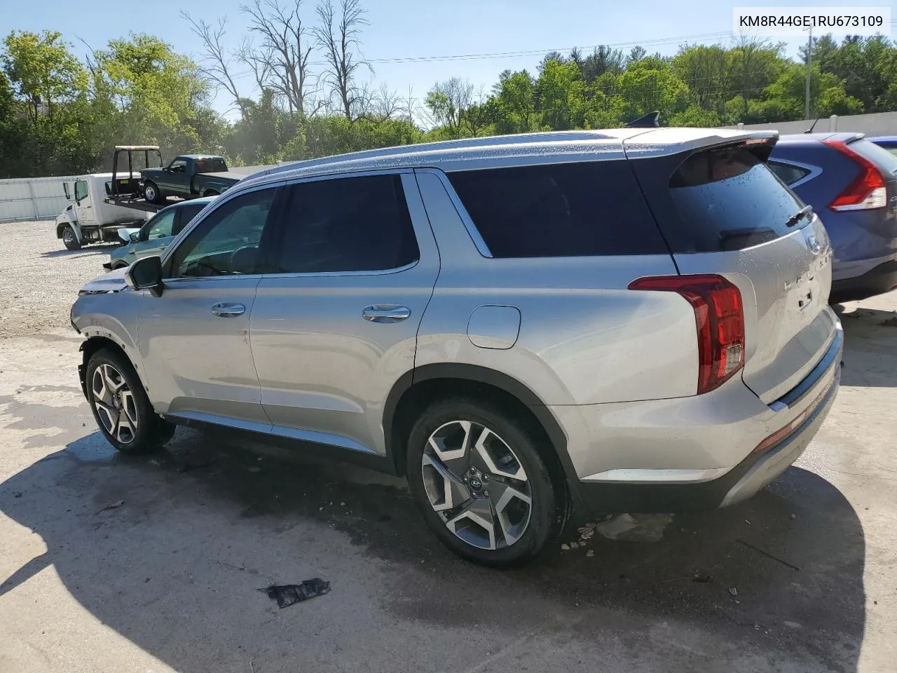 2024 Hyundai Palisade Sel Premium VIN: KM8R44GE1RU673109 Lot: 58776084