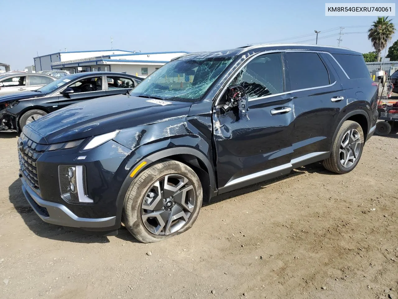 2024 Hyundai Palisade Limited VIN: KM8R54GEXRU740061 Lot: 61113454