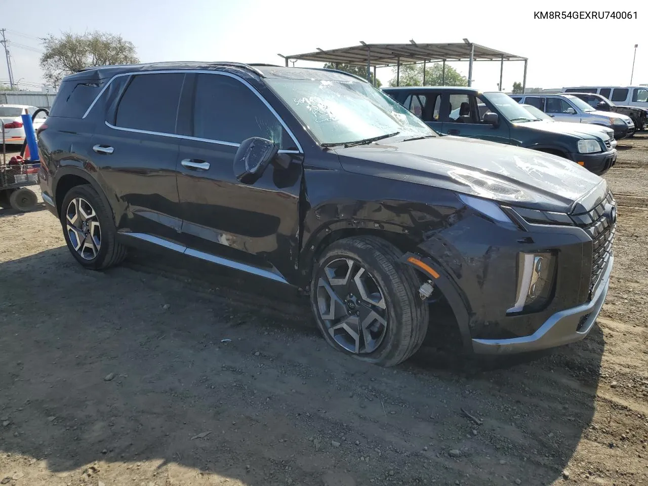 2024 Hyundai Palisade Limited VIN: KM8R54GEXRU740061 Lot: 61113454