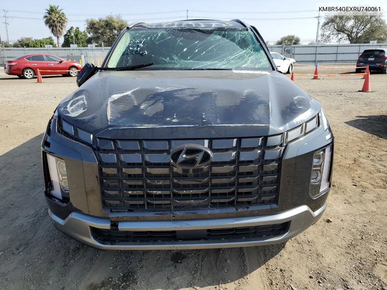 2024 Hyundai Palisade Limited VIN: KM8R54GEXRU740061 Lot: 61113454