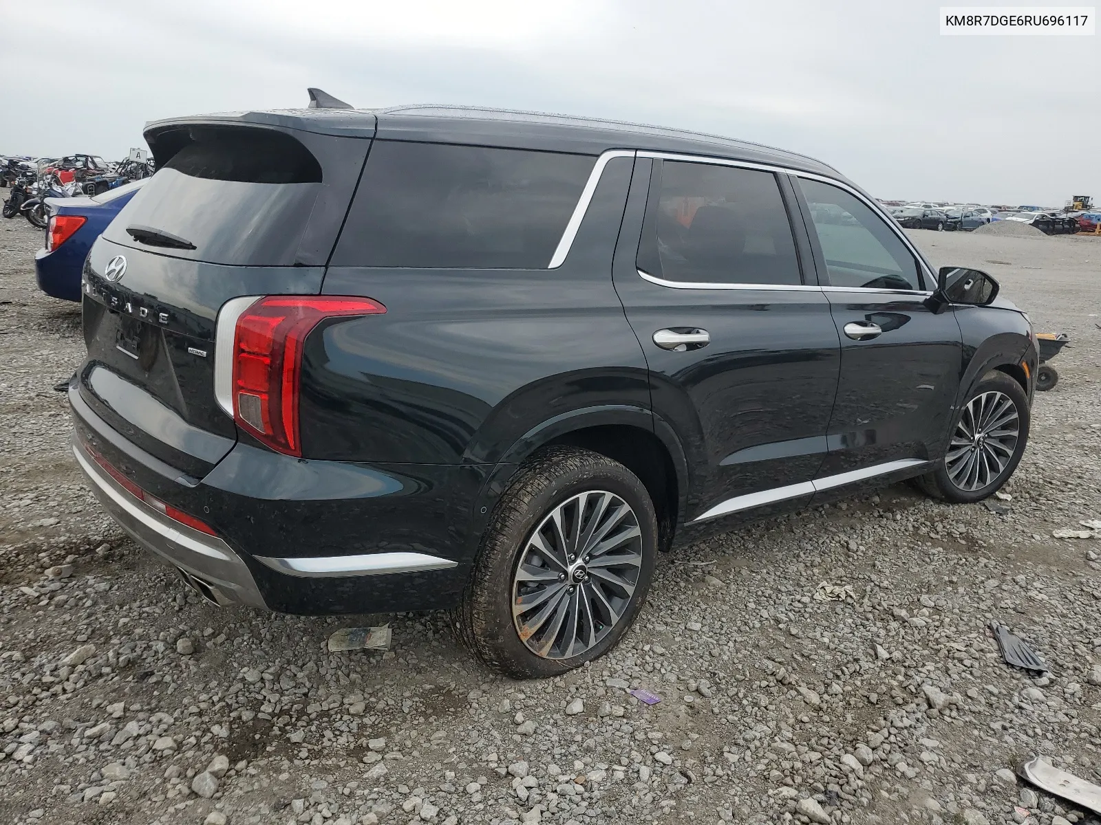 2024 Hyundai Palisade Calligraphy VIN: KM8R7DGE6RU696117 Lot: 63986934