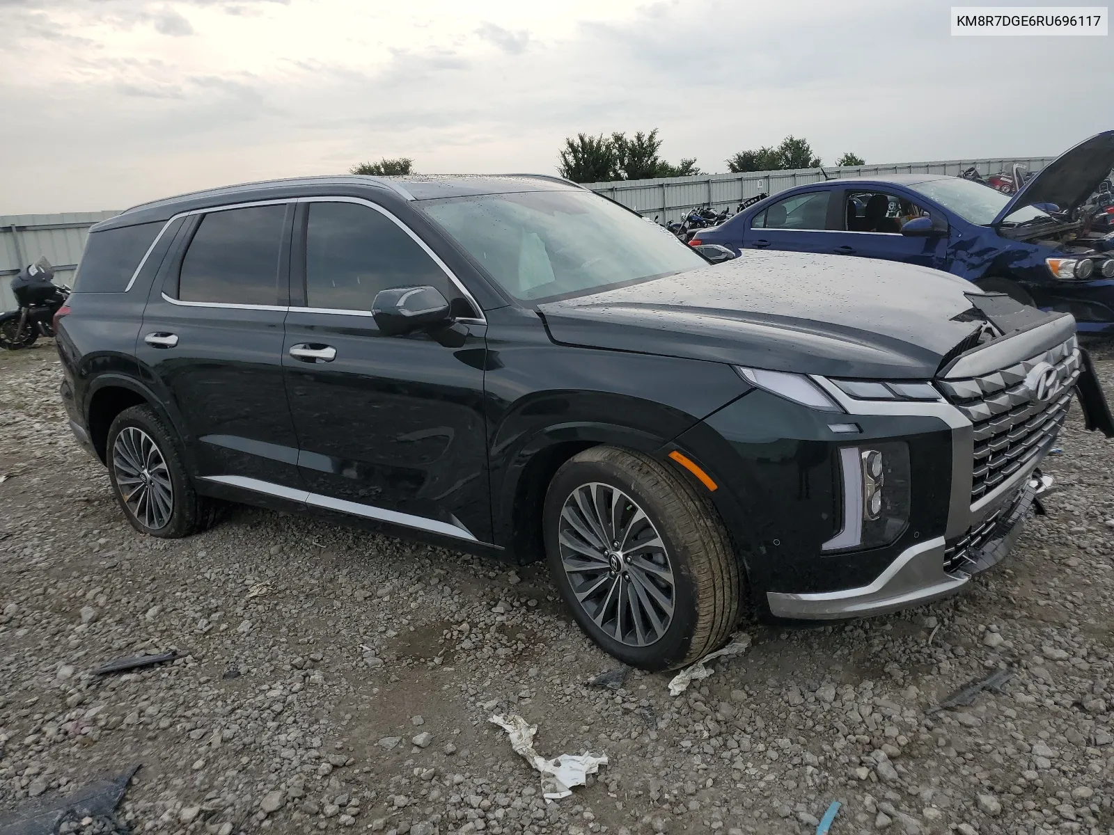 2024 Hyundai Palisade Calligraphy VIN: KM8R7DGE6RU696117 Lot: 63986934