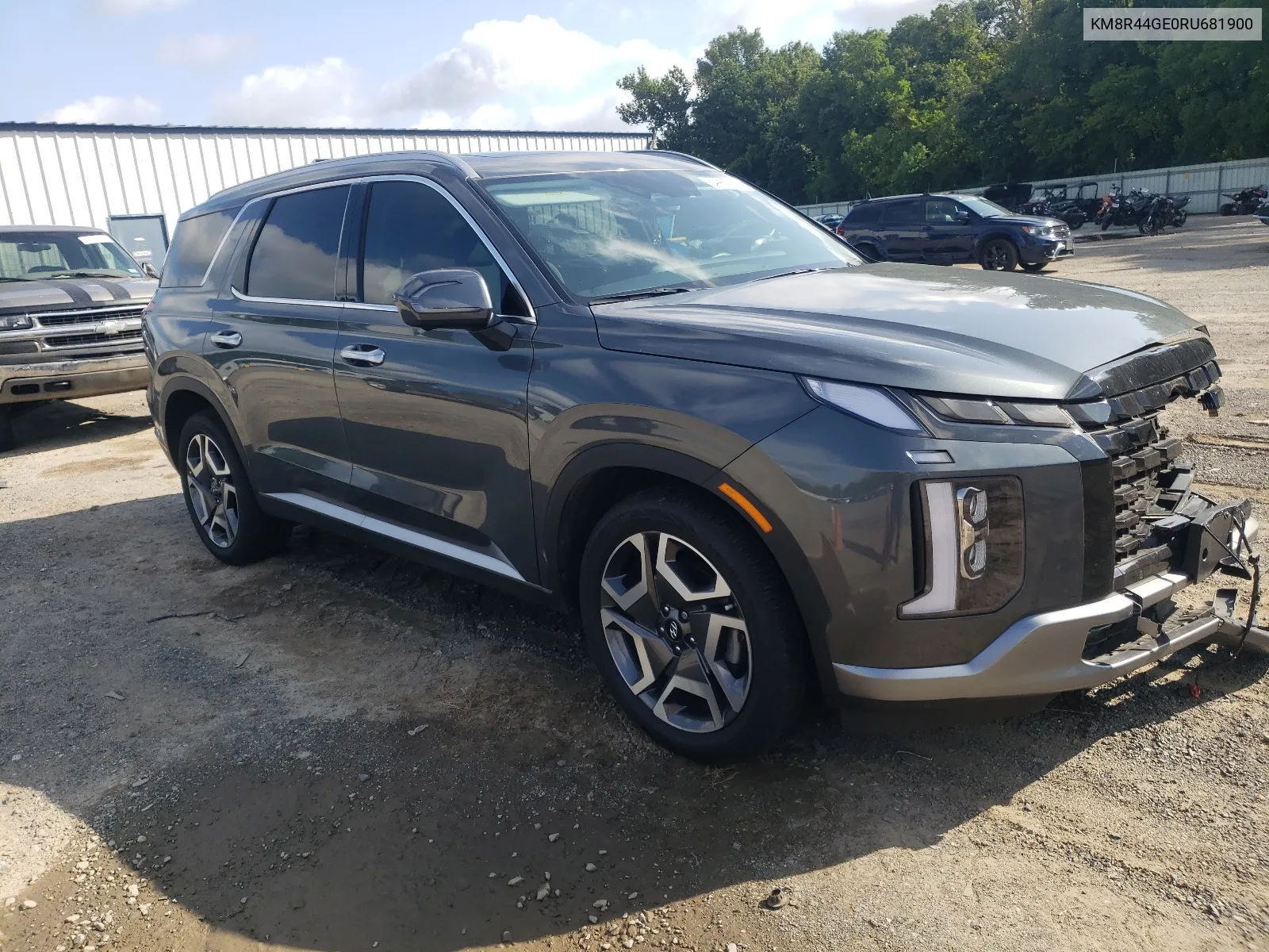 2024 Hyundai Palisade Sel Premium VIN: KM8R44GE0RU681900 Lot: 64967034